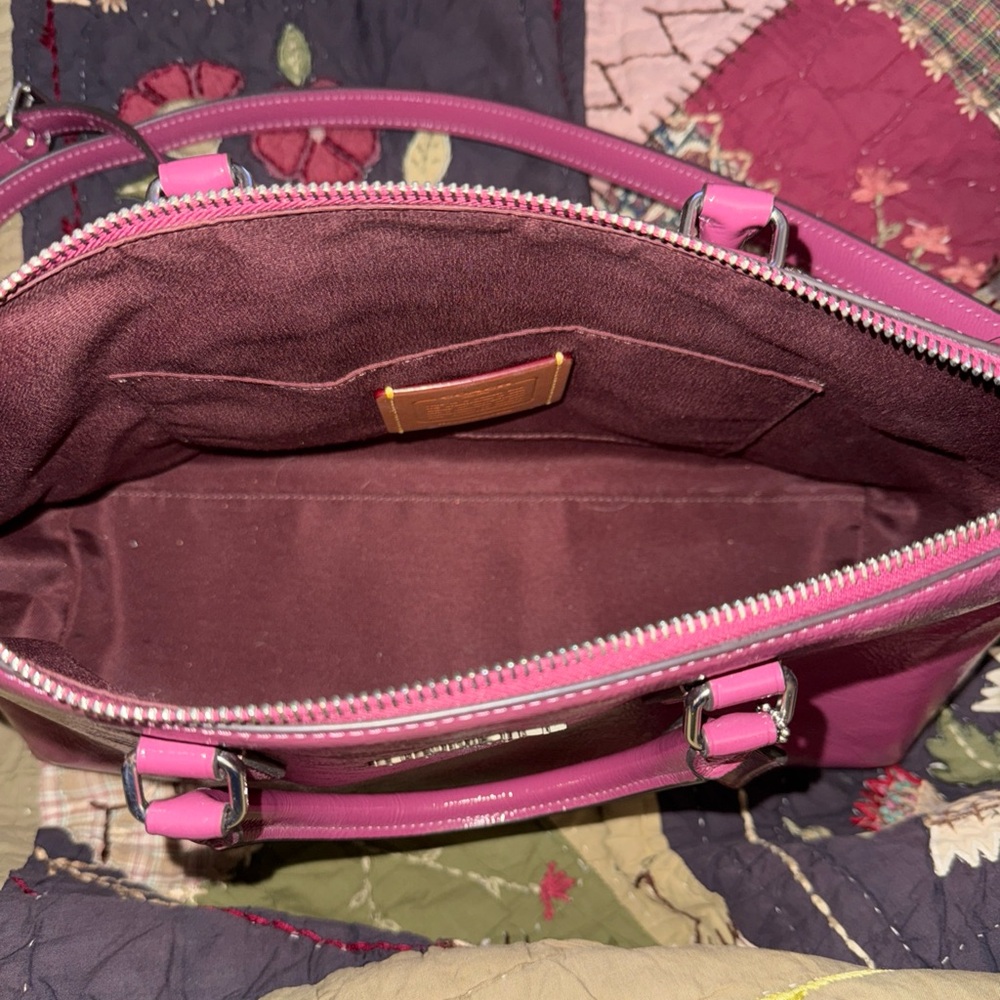 Coach Pink Crossbody Bag - Picture 6 of 16